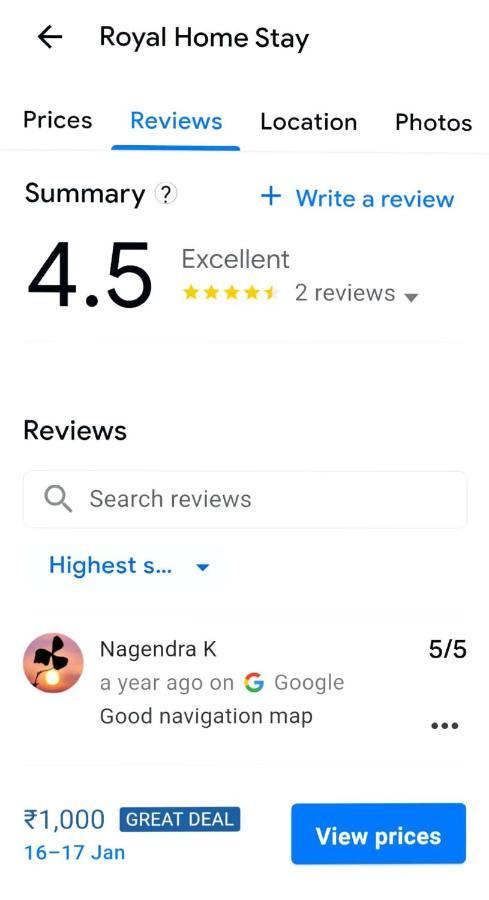 Royal Homestay New Hampi Dış mekan fotoğraf